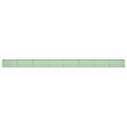 Planter Pastel Green 770 x 50 x 45 cm Galvanised Steel