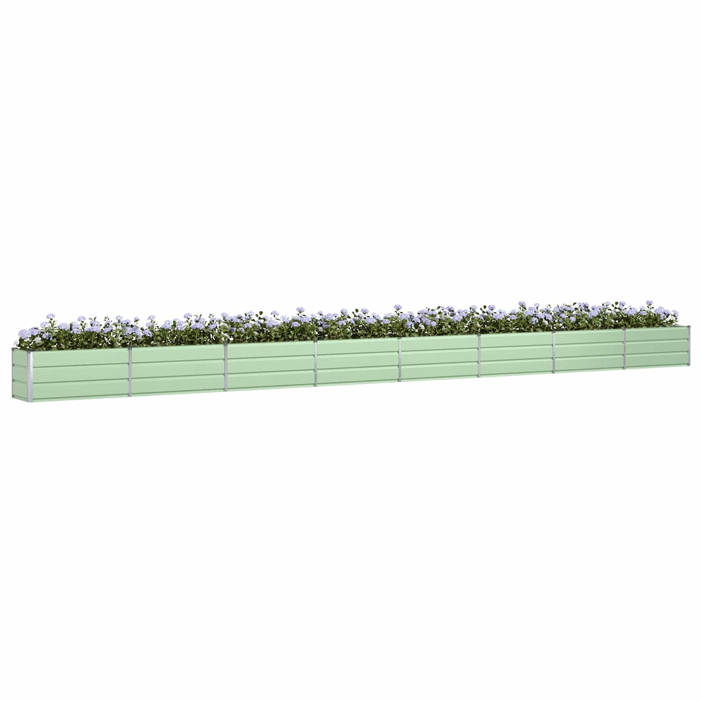 Planter Pastel Green 770 x 50 x 45 cm Galvanised Steel