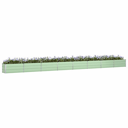 Planter Pastel Green 770 x 50 x 45 cm Galvanised Steel
