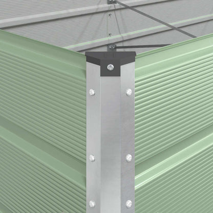 Planter Pastel Green 580 x 100 x 45 cm Galvanised Steel