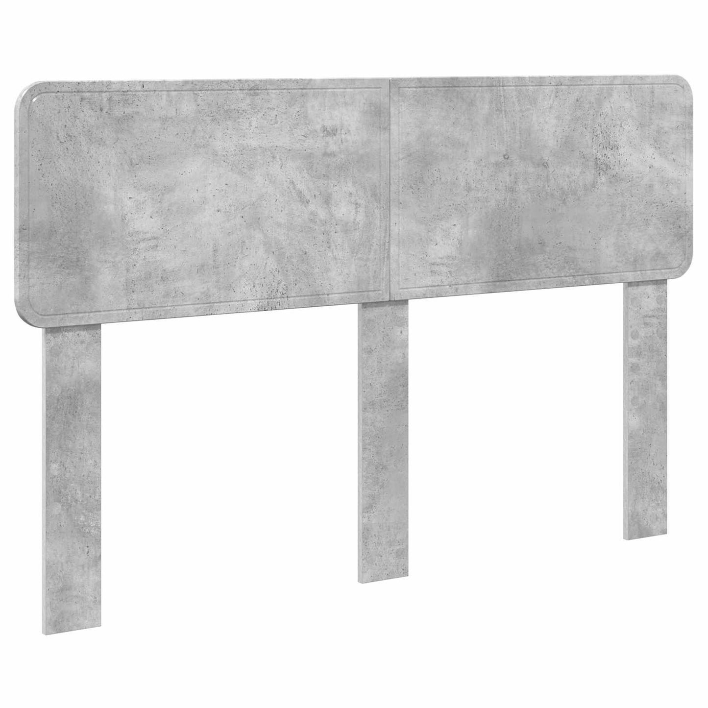 Bed Frame with Headboard Concerte 140 x 190 cm Solid Pine Wood