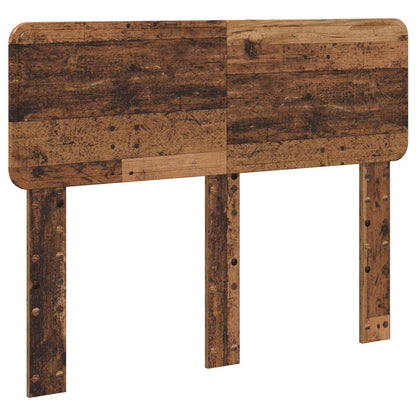 Bed Frame with Headboard Old Wood 120 x 200 cm Solid Pine Wood