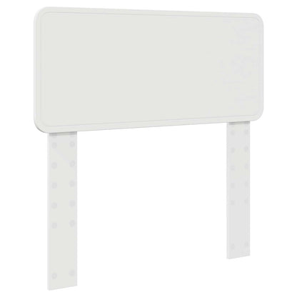 Bed Frame with Headboard White 90 x 200 cm Solid Pine Wood