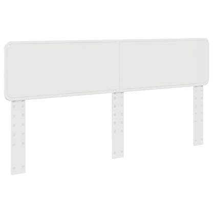Bed Frame with Drawer White 200 x 200 cm Engineered Wood