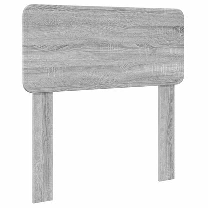 Bed Frame with Drawer Grey Sonoma 90 x 190 cm Engineered Wood