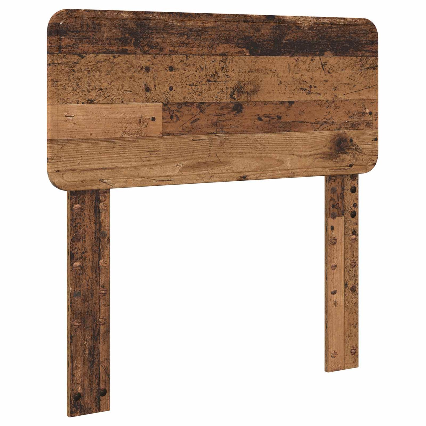 Bed Frame with Headboard Old Wood 100 x 200 cm Engineered Wood