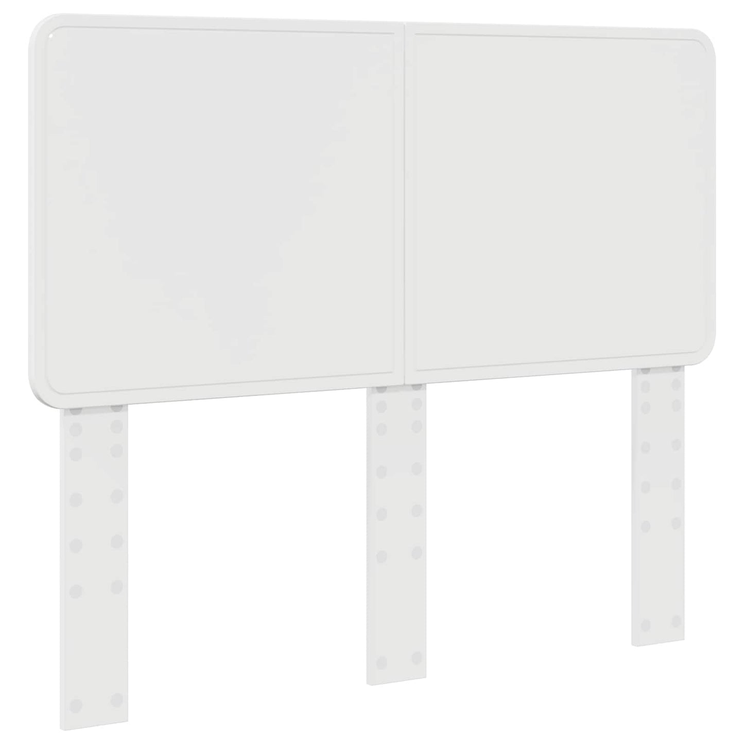 Bed Frame with Headboard White 120 x 190 cm Solid Pine Wood