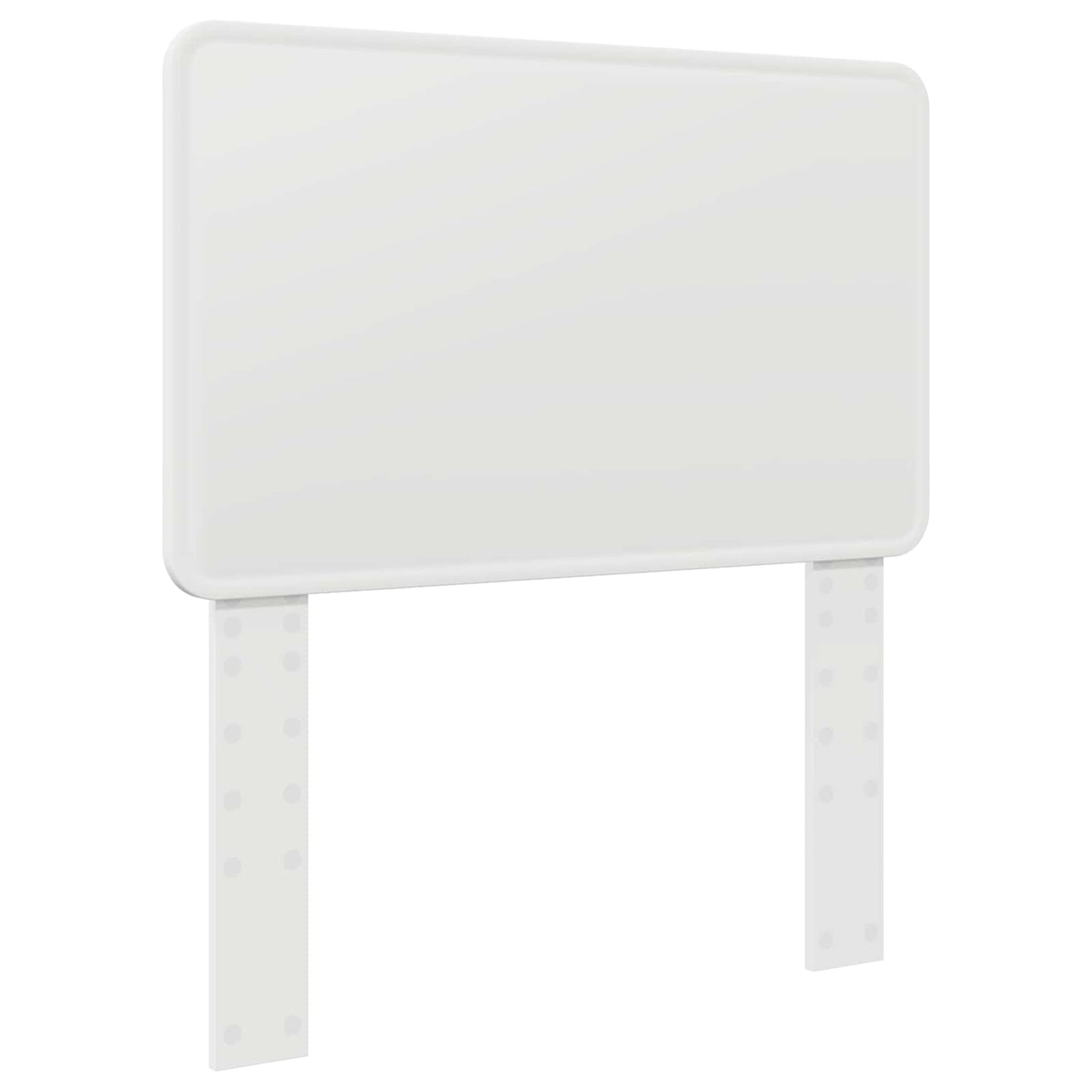 Bed Frame with Headboard White 100 x 200 cm Solid Pine Wood