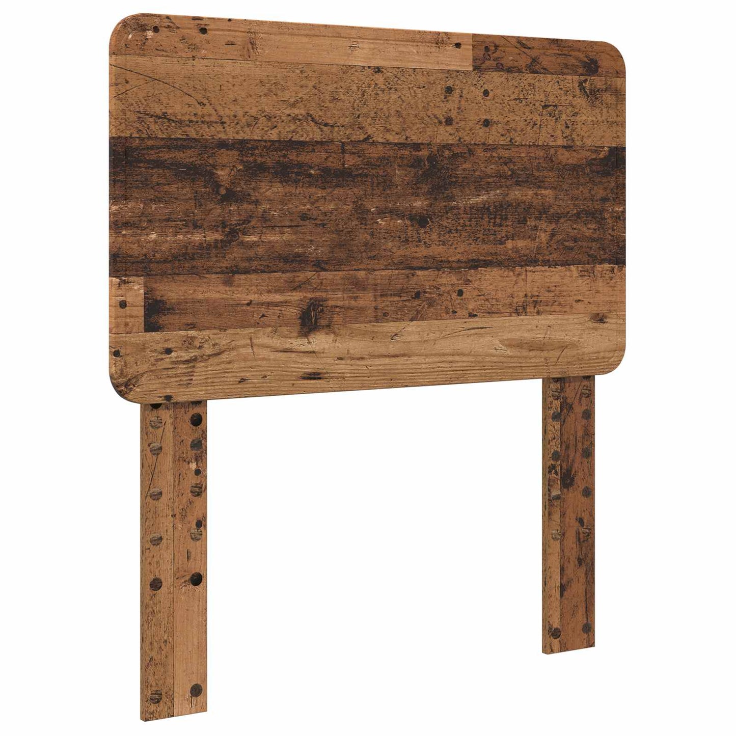 Bed Frame with Headboard Old Wood 90 x 190 cm Solid Pine Wood