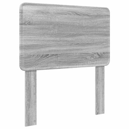 Storage Bed Grey Sonoma 100 x 200 cm Engineered Wood
