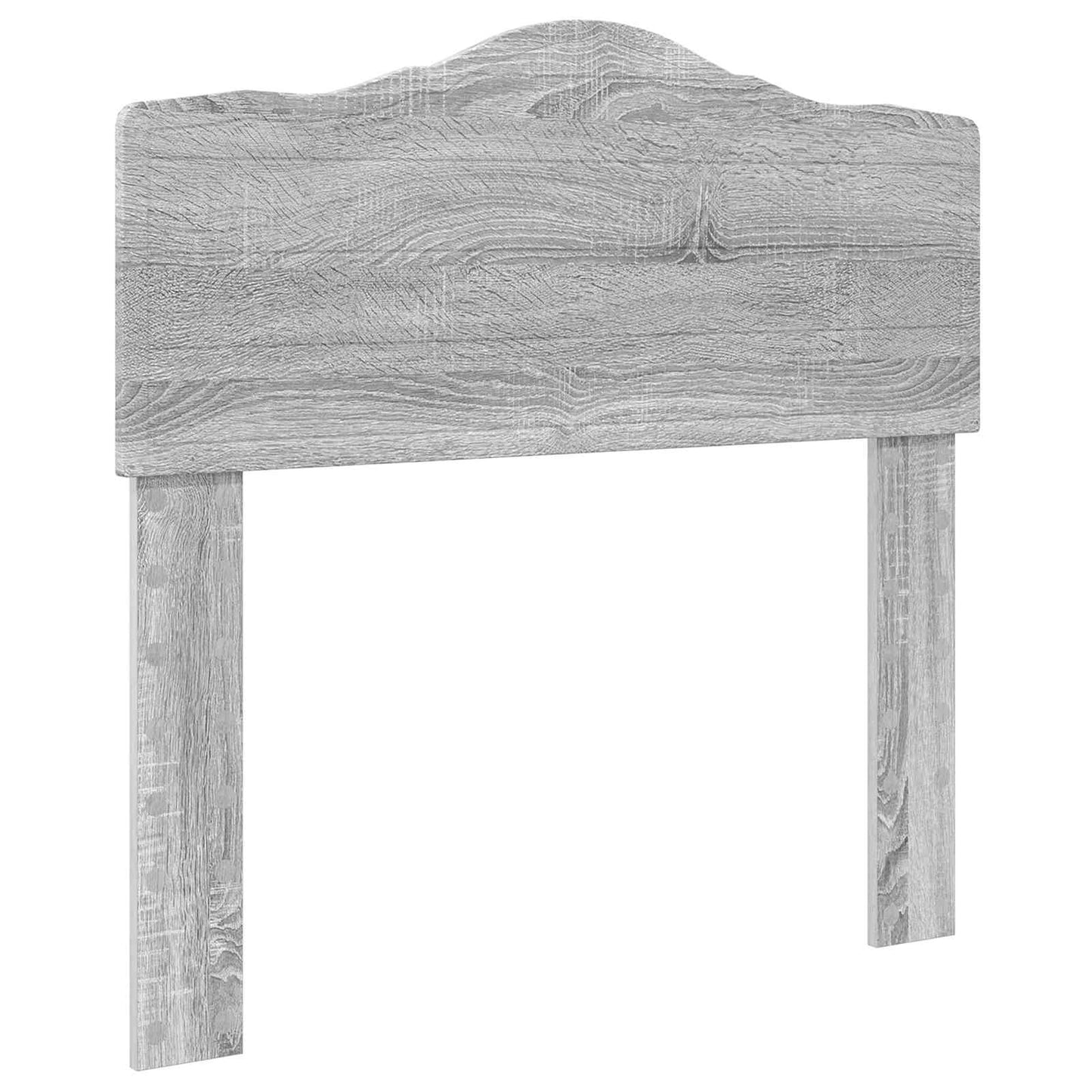 Storage Bed Grey Sonoma 100 x 200 cm Engineered Wood