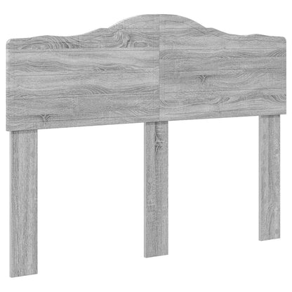 Bed Frame with Drawer Grey Sonoma 120 x 190 cm Engineered Wood