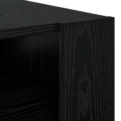 Coffee Table Black Oak 92 x 53 x 45 cm Engineered Wood