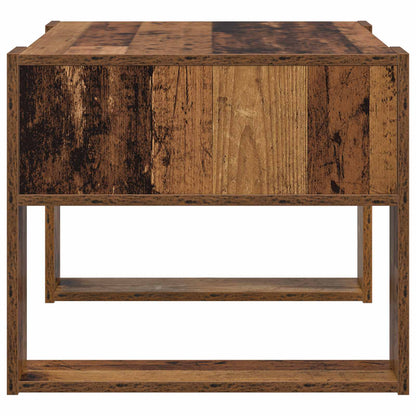 Coffee Table Old Wood 66 x 53 x 45 cm Engineered Wood
