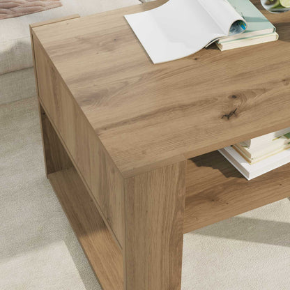 Coffee Table Artisan Oak 66 x 53 x 45 cm Engineered Wood