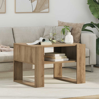 Coffee Table Artisan Oak 66 x 53 x 45 cm Engineered Wood
