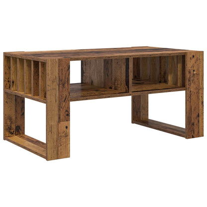 Coffee Table Old Wood 92 x 49.5 x 45 cm Engineered Wood