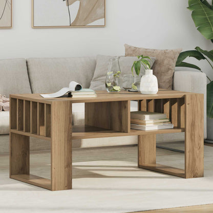 Coffee Table Artisan Oak 92 x 49.5 x 45 cm Engineered Wood