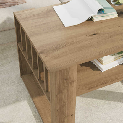 Coffee Table Artisan Oak 66 x 49.5 x 45 cm Engineered Wood