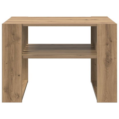 Coffee Table Artisan Oak 66 x 49.5 x 45 cm Engineered Wood