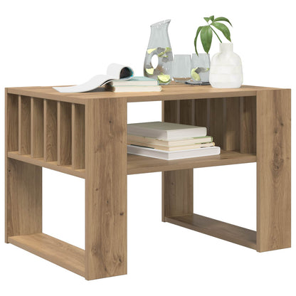 Coffee Table Artisan Oak 66 x 49.5 x 45 cm Engineered Wood