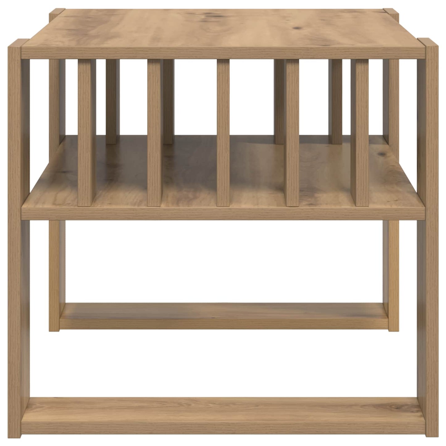 Coffee Table Artisan Oak 66 x 49.5 x 45 cm Engineered Wood
