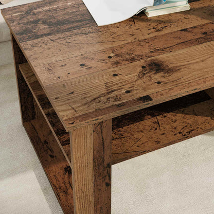 Coffee Table Old Wood 96 x 54 x 44 cm Engineered Wood