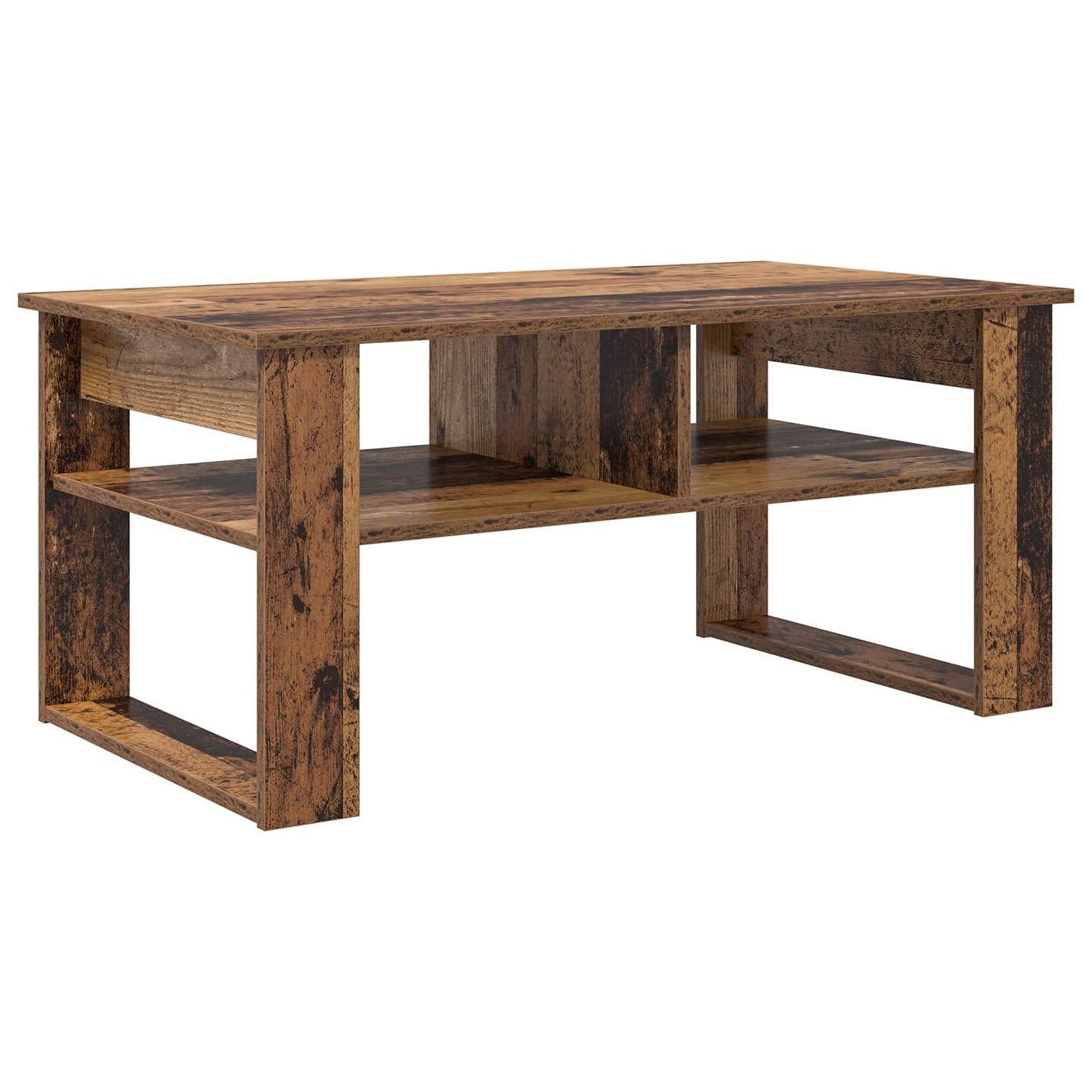 Coffee Table Old Wood 96 x 54 x 44 cm Engineered Wood