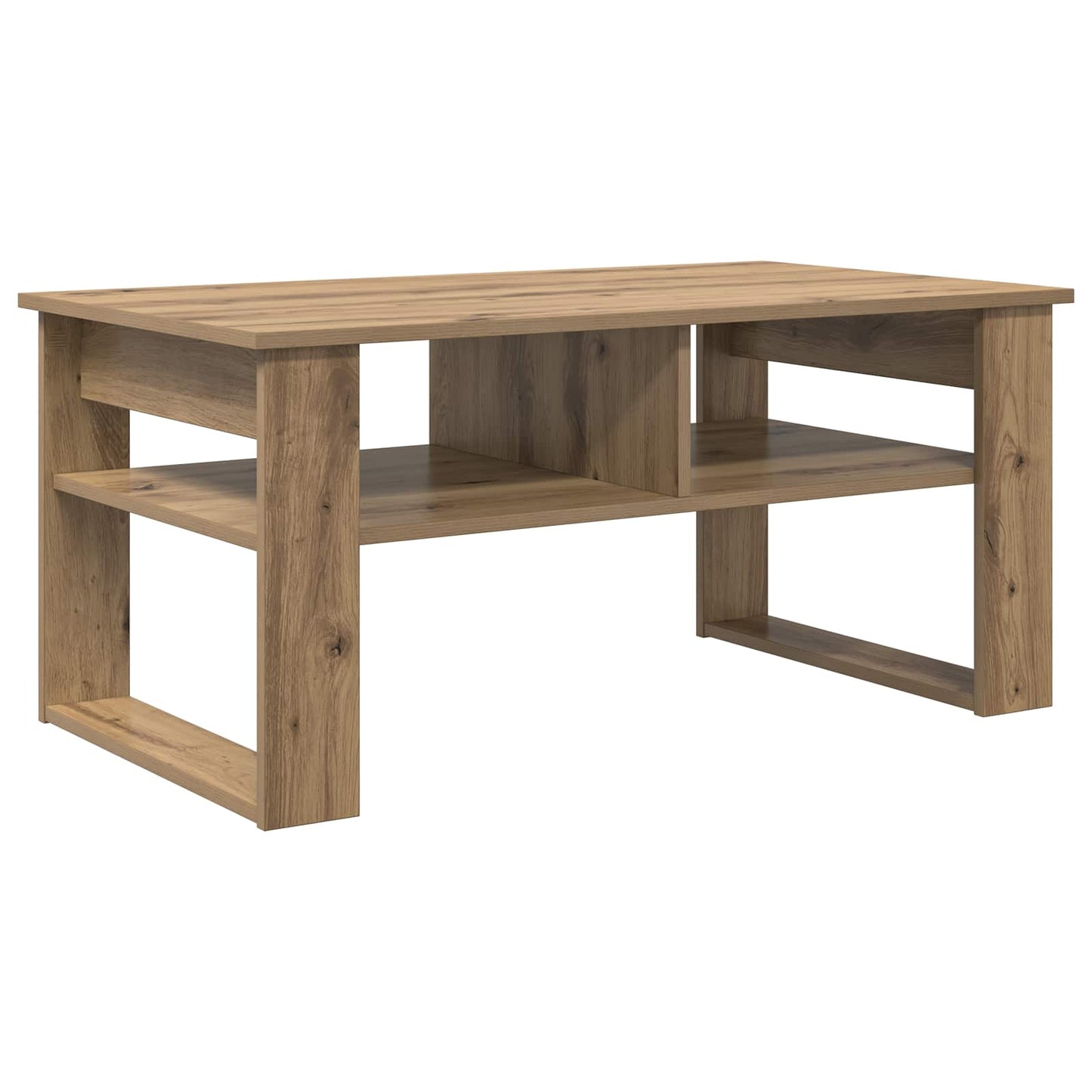 Coffee Table Artisan Oak 96 x 54 x 44 cm Engineered Wood
