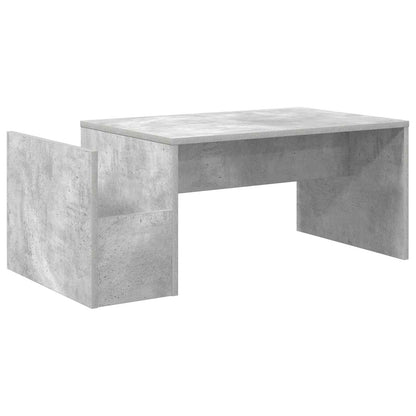 Coffee Table Concrete Grey 90 x 45 x 35 cm Engineered Wood