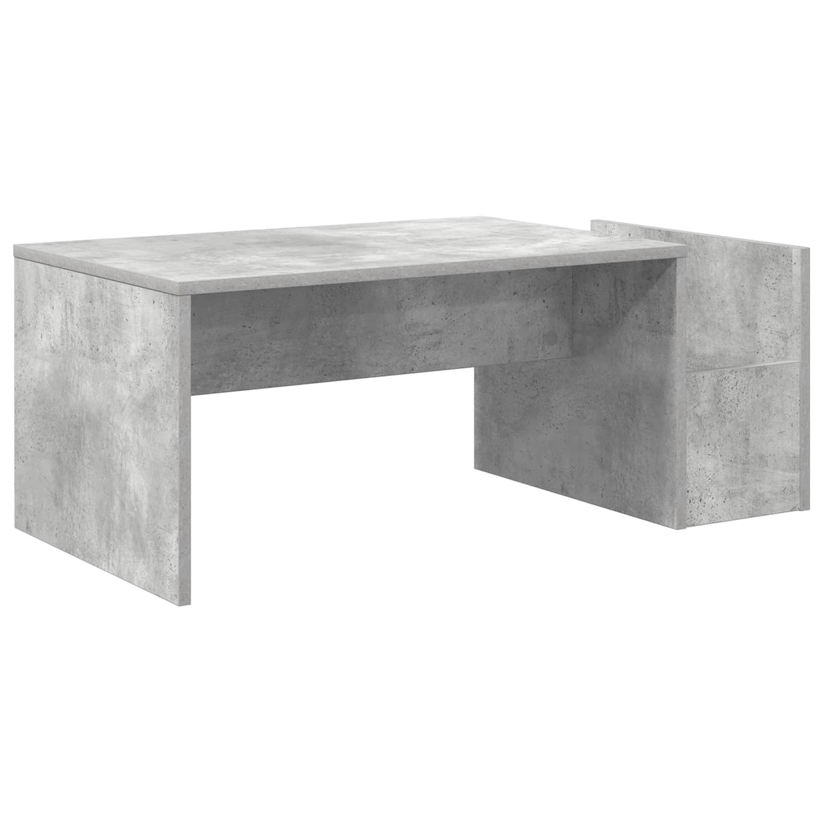 Coffee Table Concrete Grey 90 x 45 x 35 cm Engineered Wood