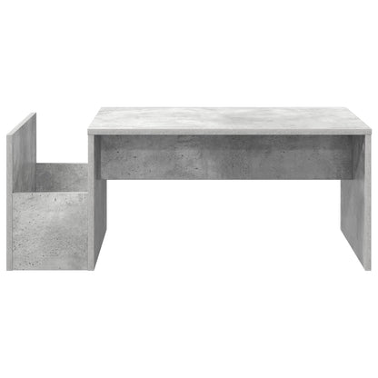 Coffee Table Concrete Grey 90 x 45 x 35 cm Engineered Wood