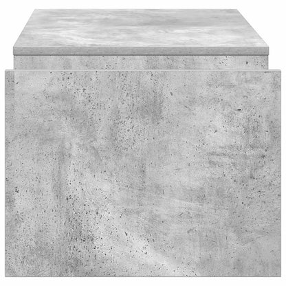 Coffee Table Concrete Grey 90 x 45 x 35 cm Engineered Wood