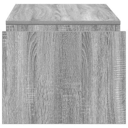 Coffee Table Grey Sonoma 90 x 45 x 35 cm Engineered Wood