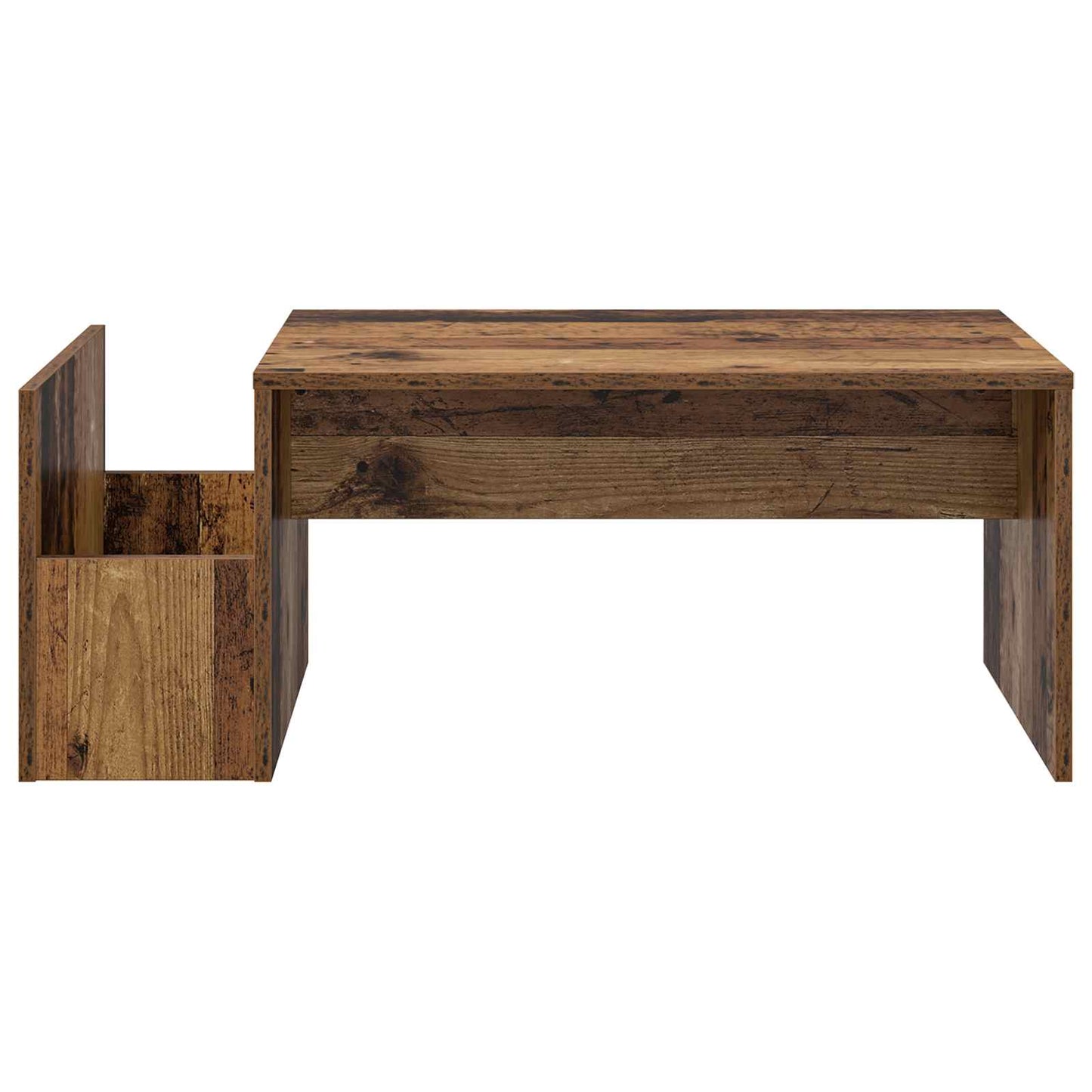 Coffee Table Old Wood 90 x 45 x 35 cm Engineered Wood