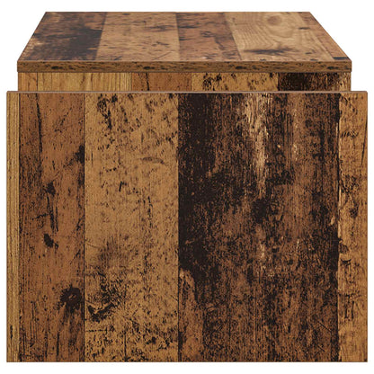 Coffee Table Old Wood 90 x 45 x 35 cm Engineered Wood