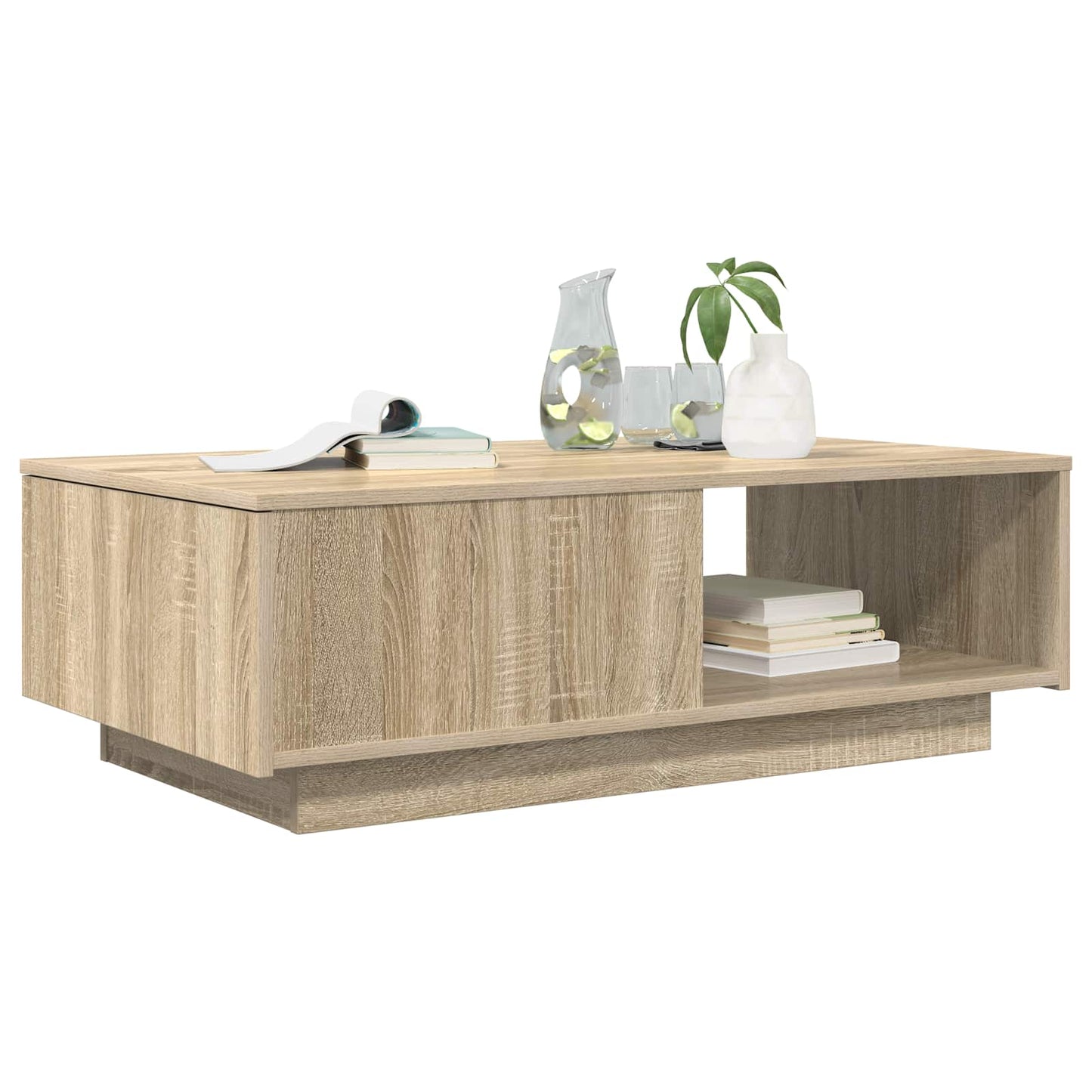 Coffee Table Sonoma Oak 95 x 55 x 31 cm Engineered Wood