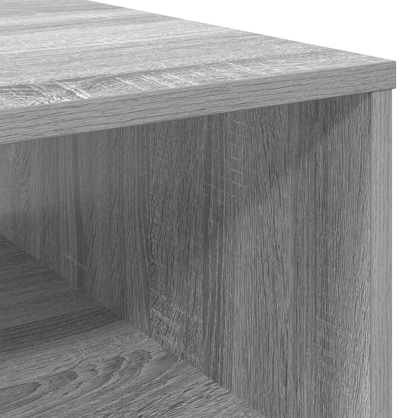 Coffee Table Grey Sonoma 95 x 55 x 31 cm Engineered Wood
