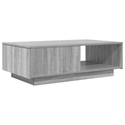 Coffee Table Grey Sonoma 95 x 55 x 31 cm Engineered Wood