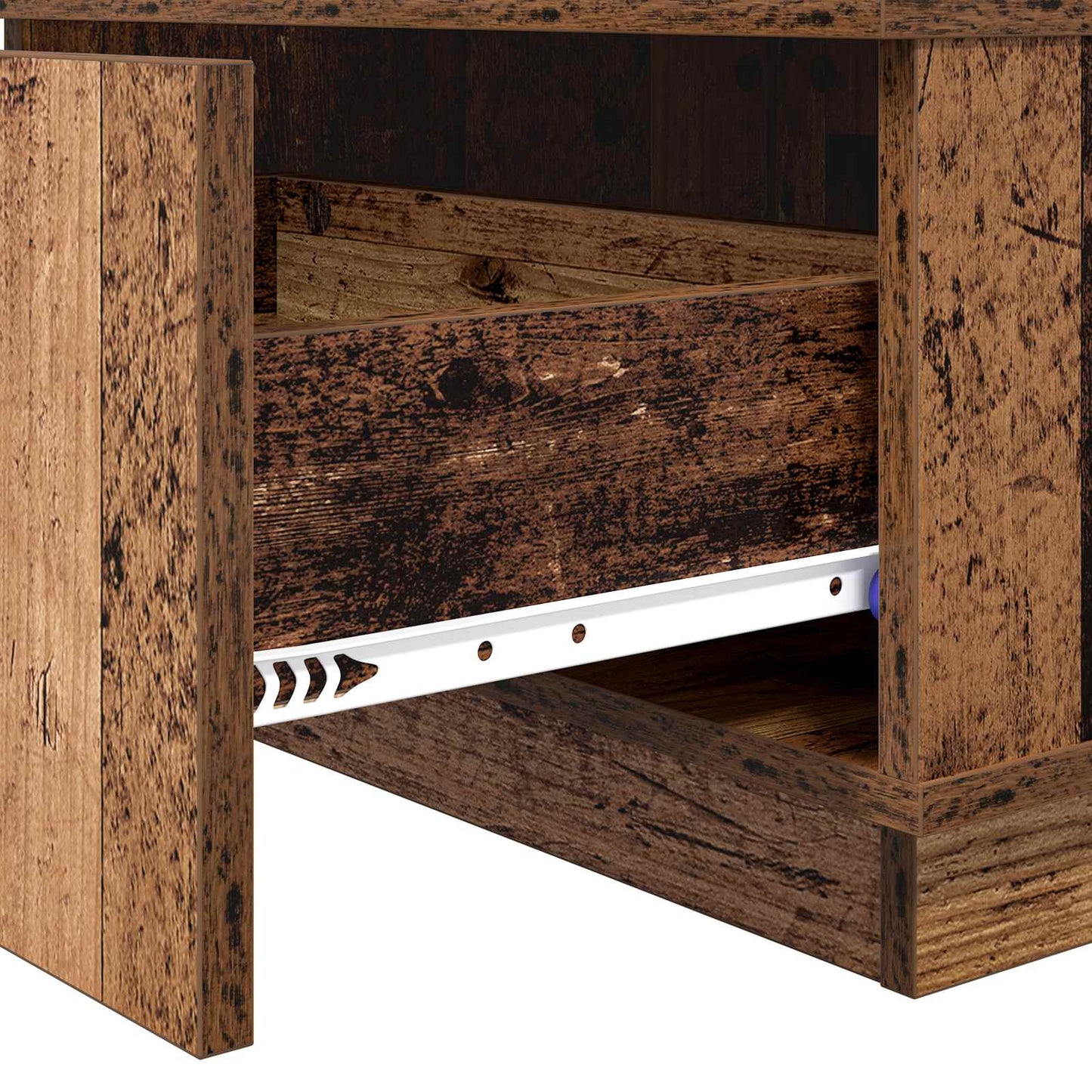 Coffee Table Old Wood 95 x 55 x 31 cm Engineered Wood