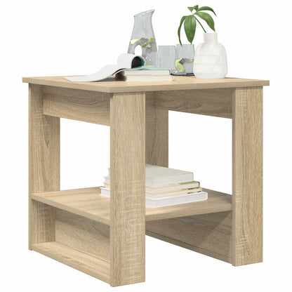 Coffee Table Sonoma Oak 51 x 50 x 50 cm Engineered Wood