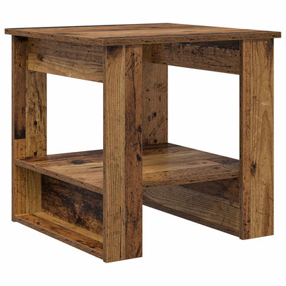 Coffee Table Old Wood 51 x 50 x 50 cm Engineered Wood