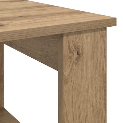Coffee Table Artisan Oak 51 x 50 x 50 cm Engineered Wood