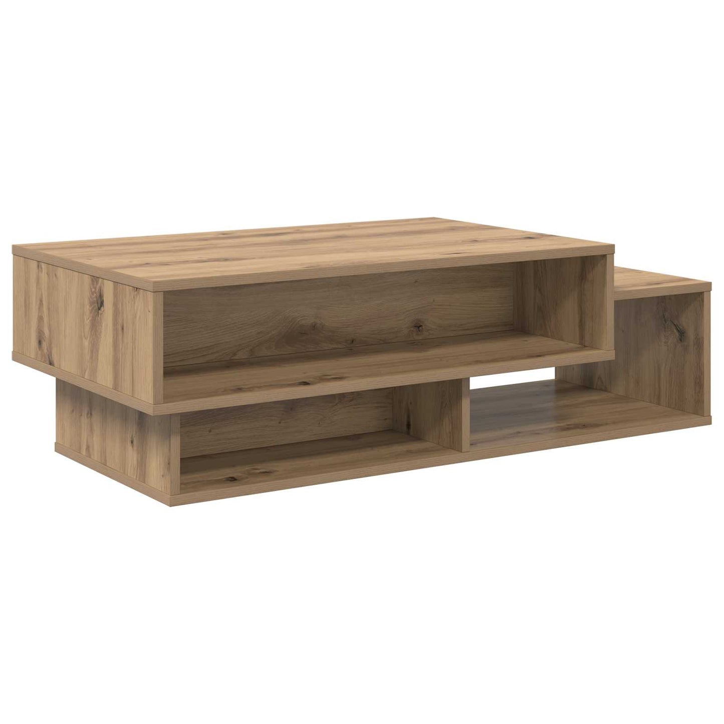 Coffee Table Artisan Oak 105 x 50 x 32.5 cm Engineered Wood
