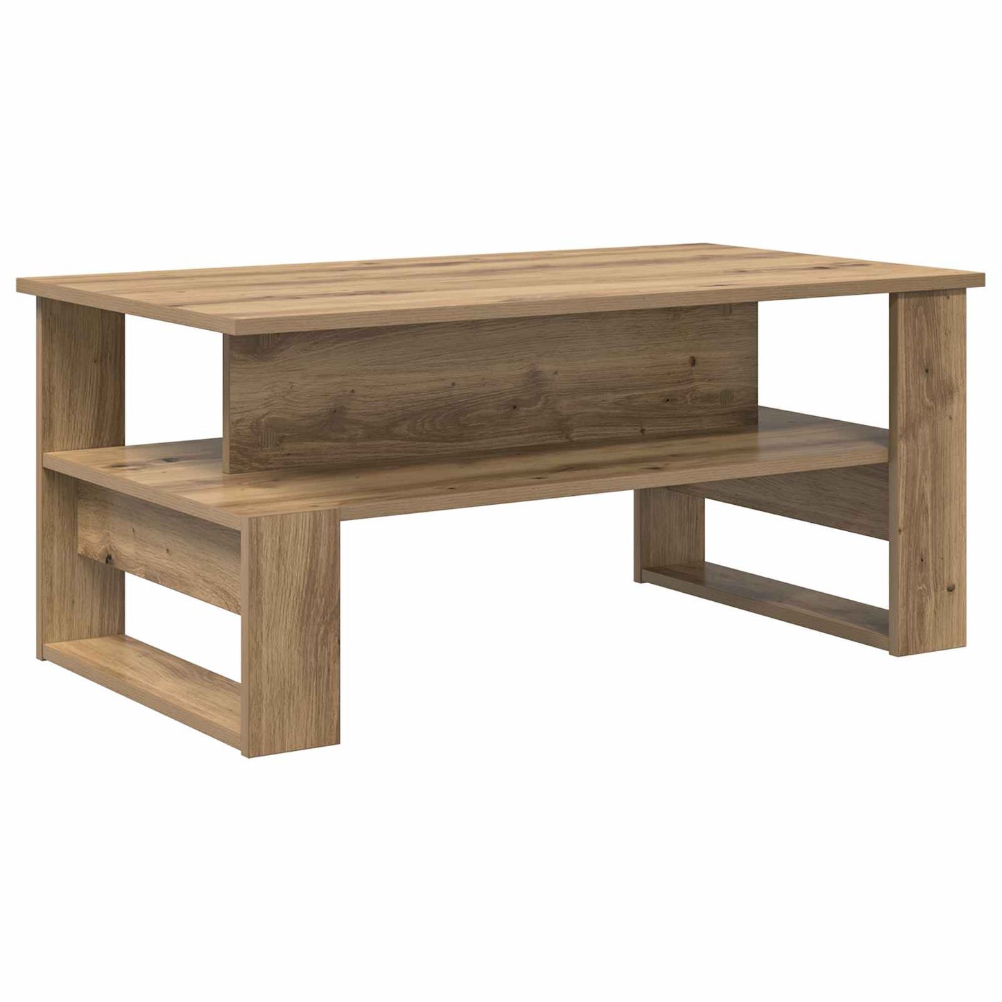Coffee Table Artisan Oak 90 x 50 x 40 cm Engineered Wood
