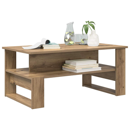 Coffee Table Artisan Oak 90 x 50 x 40 cm Engineered Wood