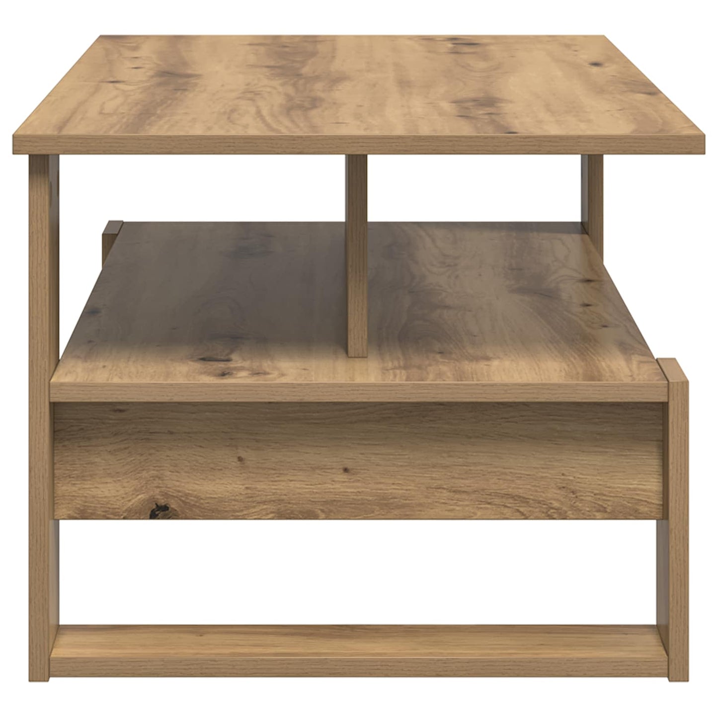 Coffee Table Artisan Oak 90 x 50 x 40 cm Engineered Wood