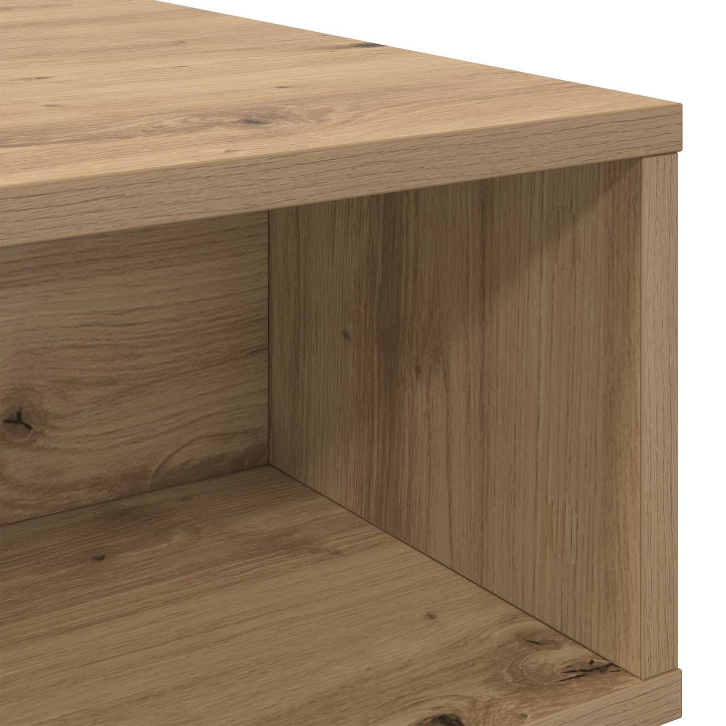 Coffee Table Artisan Oak 80 x 46 x 35 cm Engineered Wood