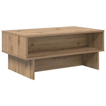 Coffee Table Artisan Oak 80 x 46 x 35 cm Engineered Wood