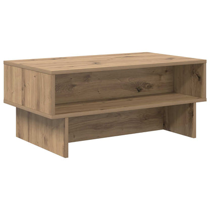 Coffee Table Artisan Oak 80 x 46 x 35 cm Engineered Wood